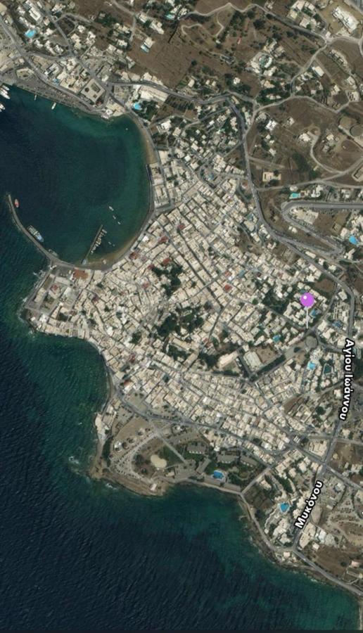 Private Town Apartments By Mykonos Eight Mykonos Town Экстерьер фото