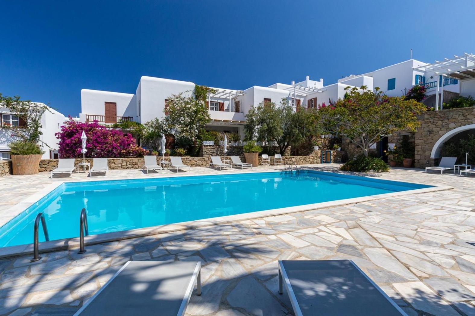 Private Town Apartments By Mykonos Eight Mykonos Town Экстерьер фото